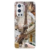 Senada Oneplus 9 Pro ile Uyumlu Kılıf Resimli Desenli Silikon Paris