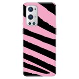 Senada Oneplus 9 Pro ile Uyumlu Kılıf Resimli Desenli Silikon Pembe Siyah