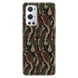 Senada Oneplus 9 Pro ile Uyumlu Kılıf Resimli Desenli Silikon X Kamuflaj