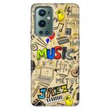Senada Oneplus 9 Pro İle Uyumlu Kılıf Silikon Desenli Tam Koruma Resimli Kapak 80'S Music
