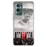 Senada Oneplus 9 Pro İle Uyumlu Kılıf Silikon Desenli Tam Koruma Resimli Kapak Gazi Mustafa