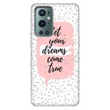 Senada Oneplus 9 Pro ile Uyumlu Kılıf Silikon Desenli Tam Koruma Resimli Kapak Let Dream Love