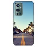Senada Oneplus 9 Pro İle Uyumlu Kılıf Silikon Desenli Tam Koruma Resimli Kapak Miami Sunset