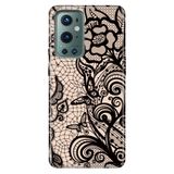 Senada Oneplus 9 Pro İle Uyumlu Kılıf Silikon Desenli Tam Koruma Resimli Kapak Pink Mandala