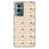 Senada Oneplus 9 Pro İle Uyumlu Kılıf Silikon Desenli Tam Koruma Resimli Kapak Pug