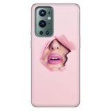 Senada Oneplus 9 Pro ile Uyumlu Kılıf Silikon Desenli Tam Koruma Resimli Kapak Saklı Aşk