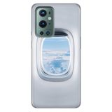 Senada Oneplus 9 Pro İle Uyumlu Kılıf Silikon Desenli Tam Koruma Resimli Kapak Uçak Pencere