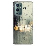 Senada Oneplus 9 Pro İle Uyumlu Kılıf Silikon Desenli Tam Koruma Resimli Kapak Yağmurlu Bir Akşam