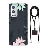 Senada Oneplus 9 Pro ile Uyumlu Kılıf Spring Desenli Silikon İpli Boyun Askı Aparatı