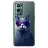 Senada Oneplus 9 Pro ile Uyumlu Kılıf Tio Serisi Resimli Silikon Hii Cat