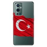 Senada Oneplus 9 Pro ile Uyumlu Kılıf Tioserisi Resimli Silikon Al Bayrak
