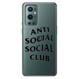 Senada Oneplus 9 Pro ile Uyumlu Kılıf Tioserisi Resimli Silikon Anti Social