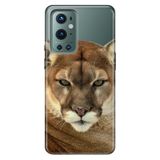 Senada Oneplus 9 Pro ile Uyumlu Kılıf Tioserisi Resimli Silikon Asil Aslan Kaplan