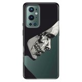 Senada Oneplus 9 Pro ile Uyumlu Kılıf Tioserisi Resimli Silikon Black Toad