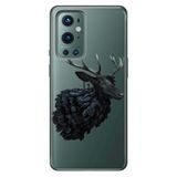 Senada Oneplus 9 Pro ile Uyumlu Kılıf Tioserisi Resimli Silikon Boynuzlu Geyik