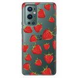 Senada Oneplus 9 Pro ile Uyumlu Kılıf Tioserisi Resimli Silikon Çilek Motif