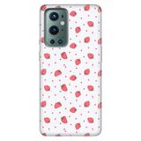 Senada Oneplus 9 Pro ile Uyumlu Kılıf Tioserisi Resimli Silikon Çilek