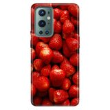 Senada Oneplus 9 Pro ile Uyumlu Kılıf Tioserisi Resimli Silikon Çilekler