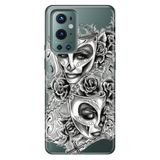 Senada Oneplus 9 Pro ile Uyumlu Kılıf Tioserisi Resimli Silikon Cross Tattoo