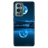 Senada Oneplus 9 Pro ile Uyumlu Kılıf Tioserisi Resimli Silikon Dolunay Deniz