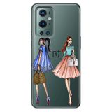 Senada Oneplus 9 Pro ile Uyumlu Kılıf Tioserisi Resimli Silikon Fashion Miss