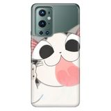 Senada Oneplus 9 Pro ile Uyumlu Kılıf Tioserisi Resimli Silikon Fat Cat