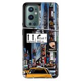 Senada Oneplus 9 Pro ile Uyumlu Kılıf Tioserisi Resimli Silikon Gece New York