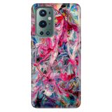 Senada Oneplus 9 Pro ile Uyumlu Kılıf Tioserisi Resimli Silikon Karma Boyama