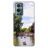 Senada Oneplus 9 Pro ile Uyumlu Kılıf Tioserisi Resimli Silikon Kayık Göl