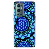 Senada Oneplus 9 Pro ile Uyumlu Kılıf Tioserisi Resimli Silikon Mavi Mandala, Color377