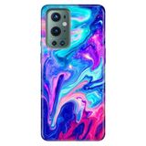 Senada Oneplus 9 Pro ile Uyumlu Kılıf Tioserisi Resimli Silikon Mavi Pembe Ilizyon
