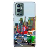 Senada Oneplus 9 Pro ile Uyumlu Kılıf Tioserisi Resimli Silikon Miami Street