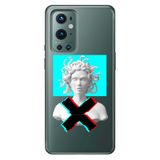 Senada Oneplus 9 Pro ile Uyumlu Kılıf Tioserisi Resimli Silikon Mix Heykel