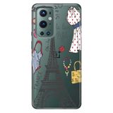Senada Oneplus 9 Pro ile Uyumlu Kılıf Tioserisi Resimli Silikon Moda Paris