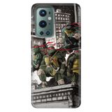 Senada Oneplus 9 Pro ile Uyumlu Kılıf Tioserisi Resimli Silikon Ninja Kaplumbağa