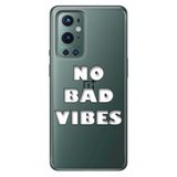 Senada Oneplus 9 Pro ile Uyumlu Kılıf Tioserisi Resimli Silikon No Bad Vibes