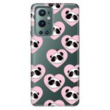 Senada Oneplus 9 Pro ile Uyumlu Kılıf Tioserisi Resimli Silikon Panda