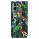 Senada Oneplus 9 Pro ile Uyumlu Kılıf Tioserisi Resimli Silikon Papağan, Color408
