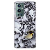 Senada Oneplus 9 Pro ile Uyumlu Kılıf Tioserisi Resimli Silikon Penguenler