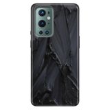 Senada Oneplus 9 Pro ile Uyumlu Kılıf Tioserisi Resimli Silikon Siyah Beton
