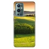 Senada Oneplus 9 Pro ile Uyumlu Kılıf Tioserisi Resimli Silikon Yeşil Doğa