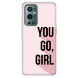 Senada Oneplus 9 Pro ile Uyumlu Kılıf Tioserisi Resimli Silikon You Go Girl