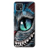 Senada Oppo A15S İle Uyumlu Kılıf Silikon Desenli Tam Koruma Resimli Kapak Arsız Kedi