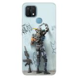 Senada Oppo A15S İle Uyumlu Kılıf Silikon Desenli Tam Koruma Resimli Kapak Cchappieee