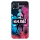 Senada Oppo A15S İle Uyumlu Kılıf Silikon Desenli Tam Koruma Resimli Kapak Game Over