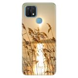Senada Oppo A15S İle Uyumlu Kılıf Silikon Desenli Tam Koruma Resimli Kapak Gün Batımı 90