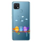 Senada Oppo A15S İle Uyumlu Kılıf Silikon Desenli Tam Koruma Resimli Kapak Kuşlar