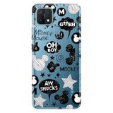 Senada Oppo A15S İle Uyumlu Kılıf Silikon Desenli Tam Koruma Resimli Kapak Mickeyyyyy