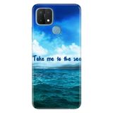 Senada Oppo A15S İle Uyumlu Kılıf Silikon Desenli Tam Koruma Resimli Kapak Take Me