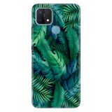 Senada Oppo A15S İle Uyumlu Kılıf Silikon Desenli Tam Koruma Resimli Kapak Tropical